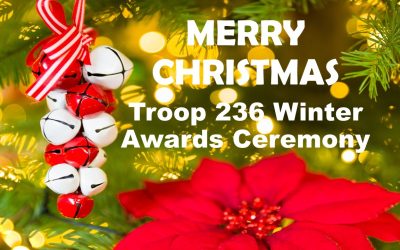 Troop 236 Joint Winter Awards Ceremony